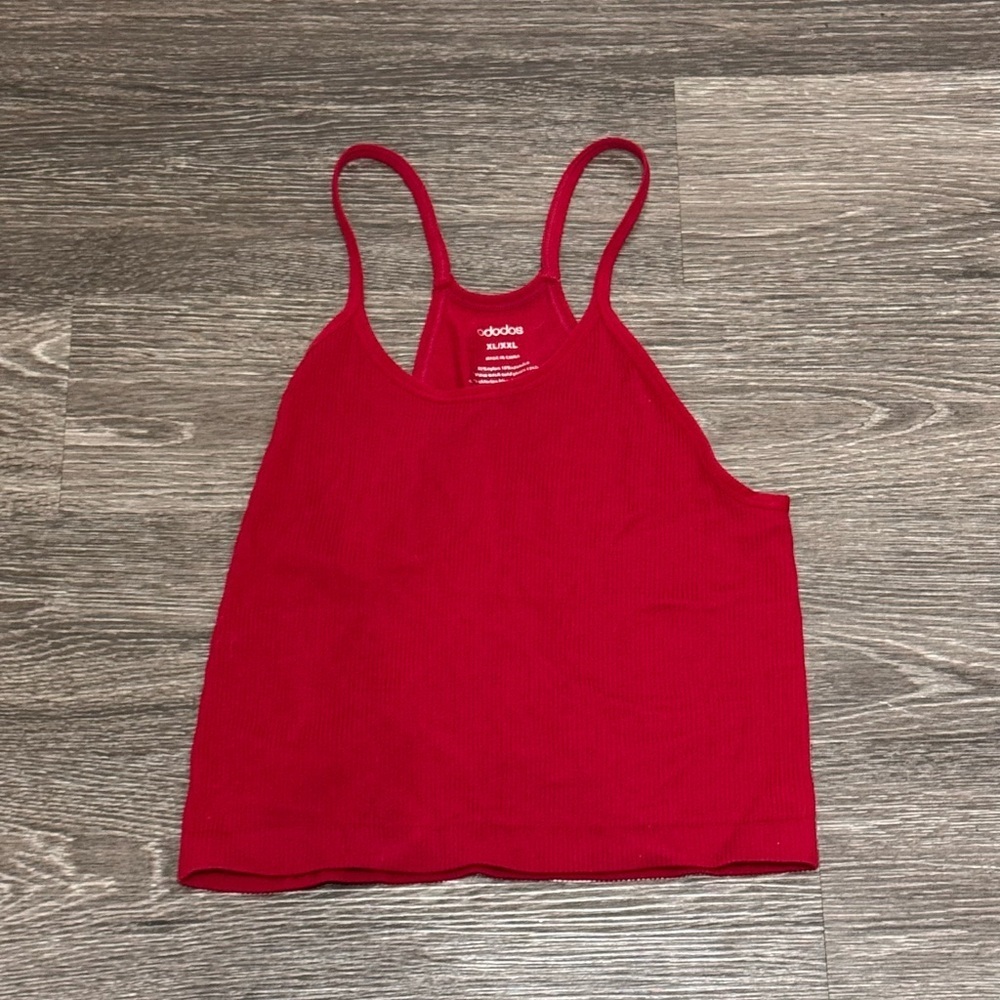 Women's Red Racerback Tank Top